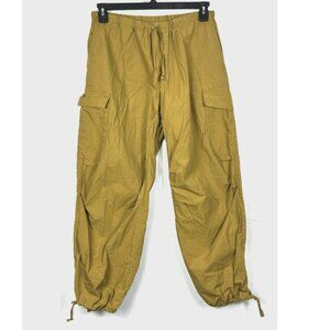 Anthropologie Pilcro Cargo Tactical Parachute Pants Harem Medium Drawstring